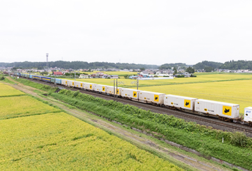 鉄道を活用したモーダルシフト